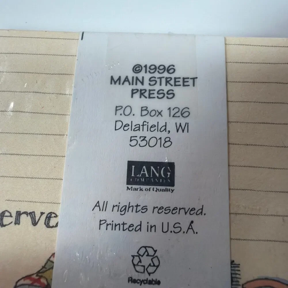 Vintage 1996 Main Street Press The Pie Shelf Recipe Cards Sealed 36 Count